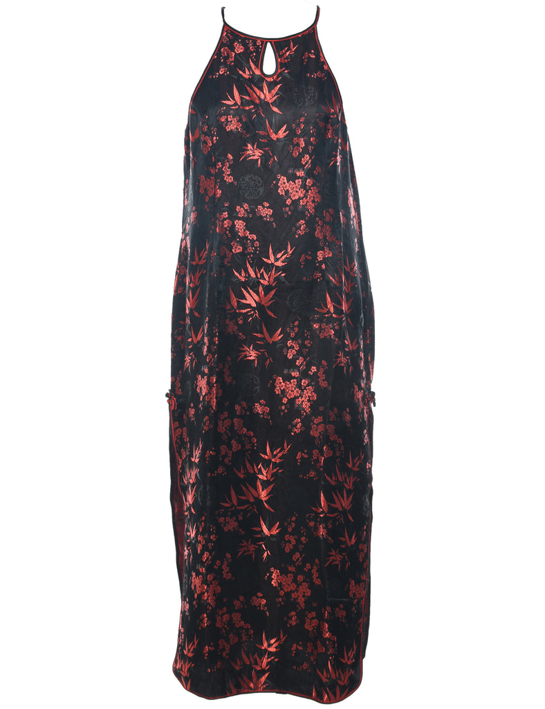 Jacquard Evening Dress - XL
