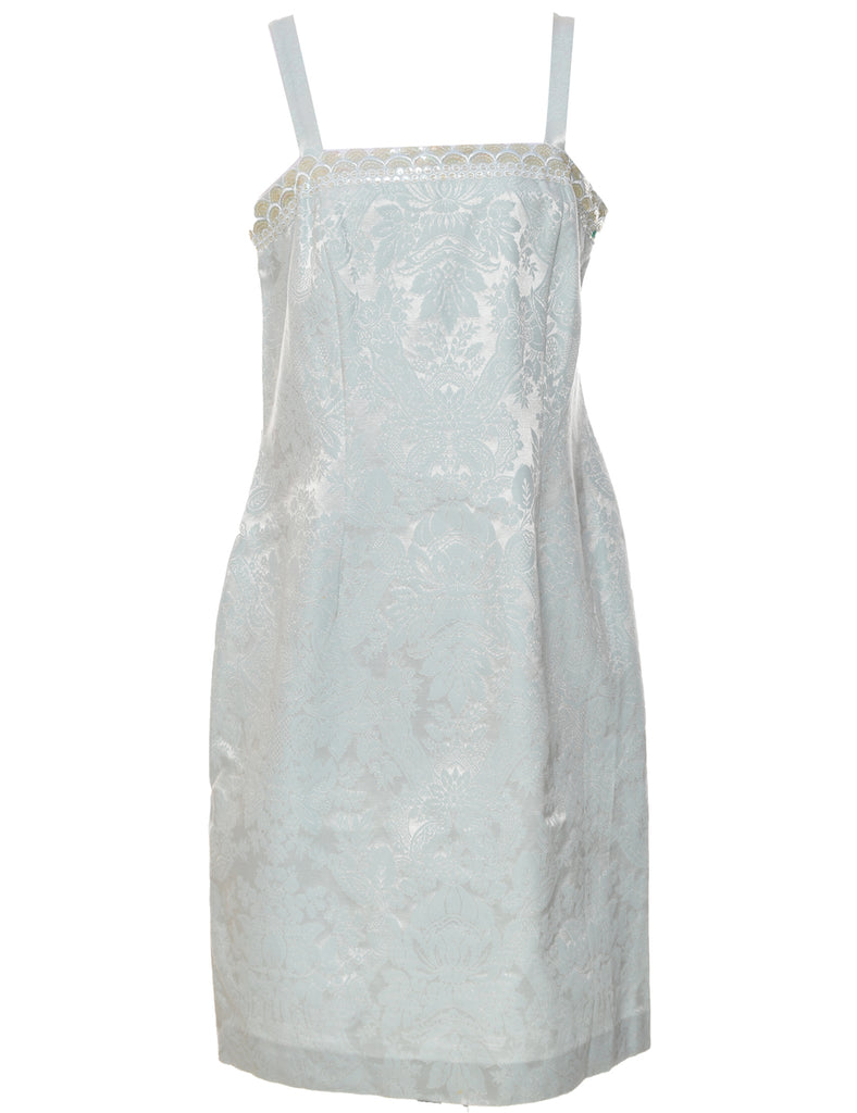 Jacquard  Evening Dress - L