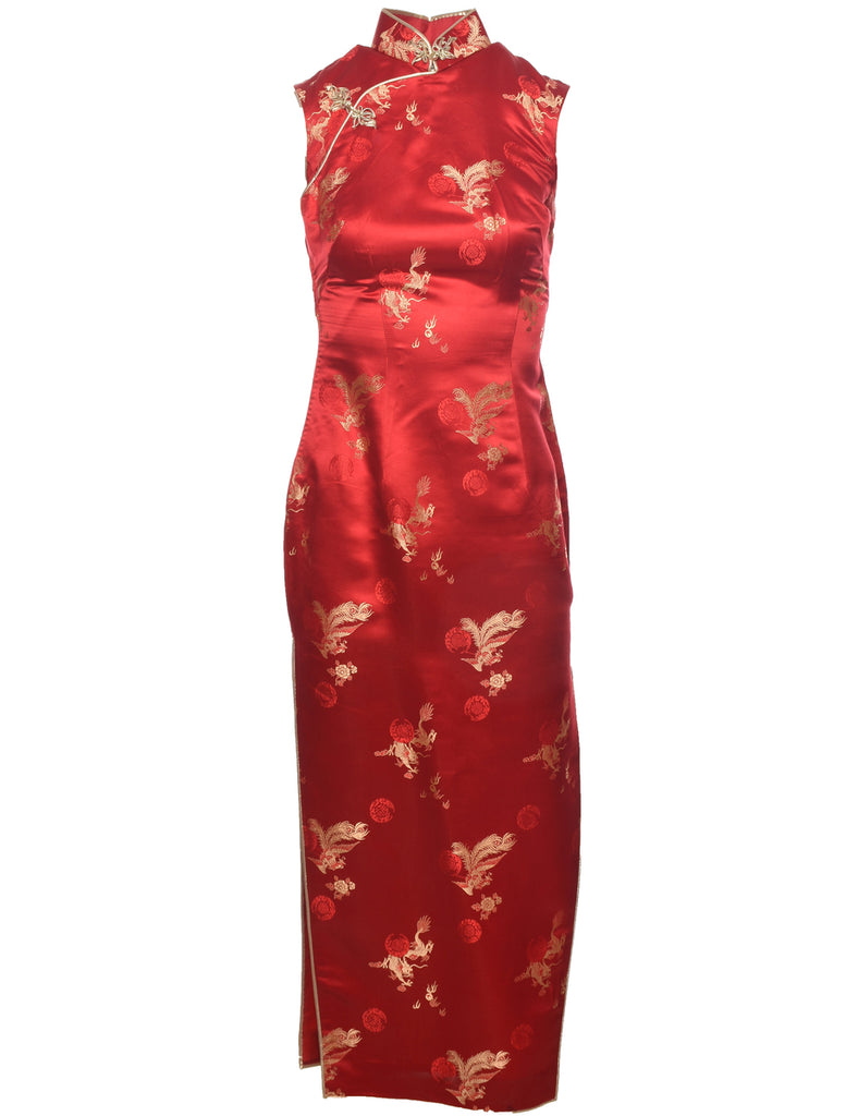 Jacquard Evening Dress - XS