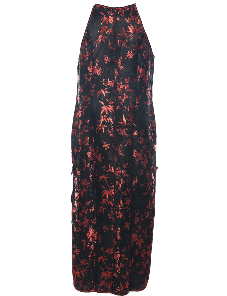 Jacquard Evening Dress - XL