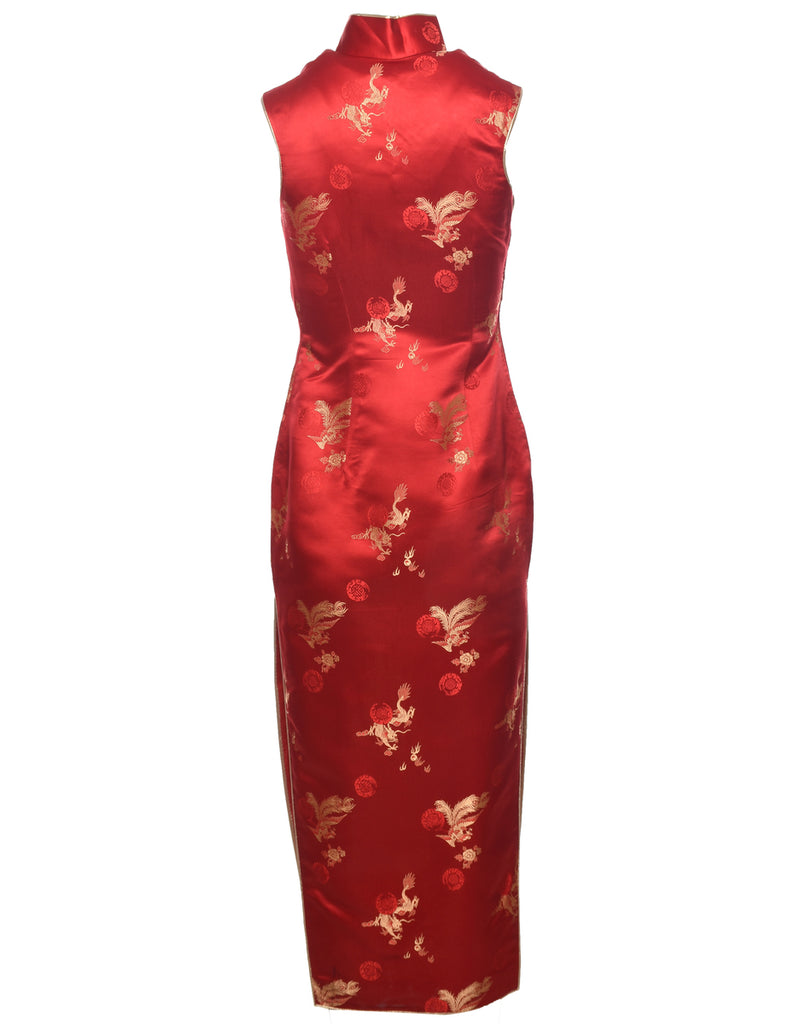 Jacquard Evening Dress - XS