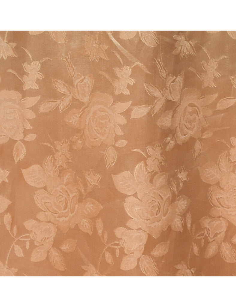 Jacquard Evening Dress - L