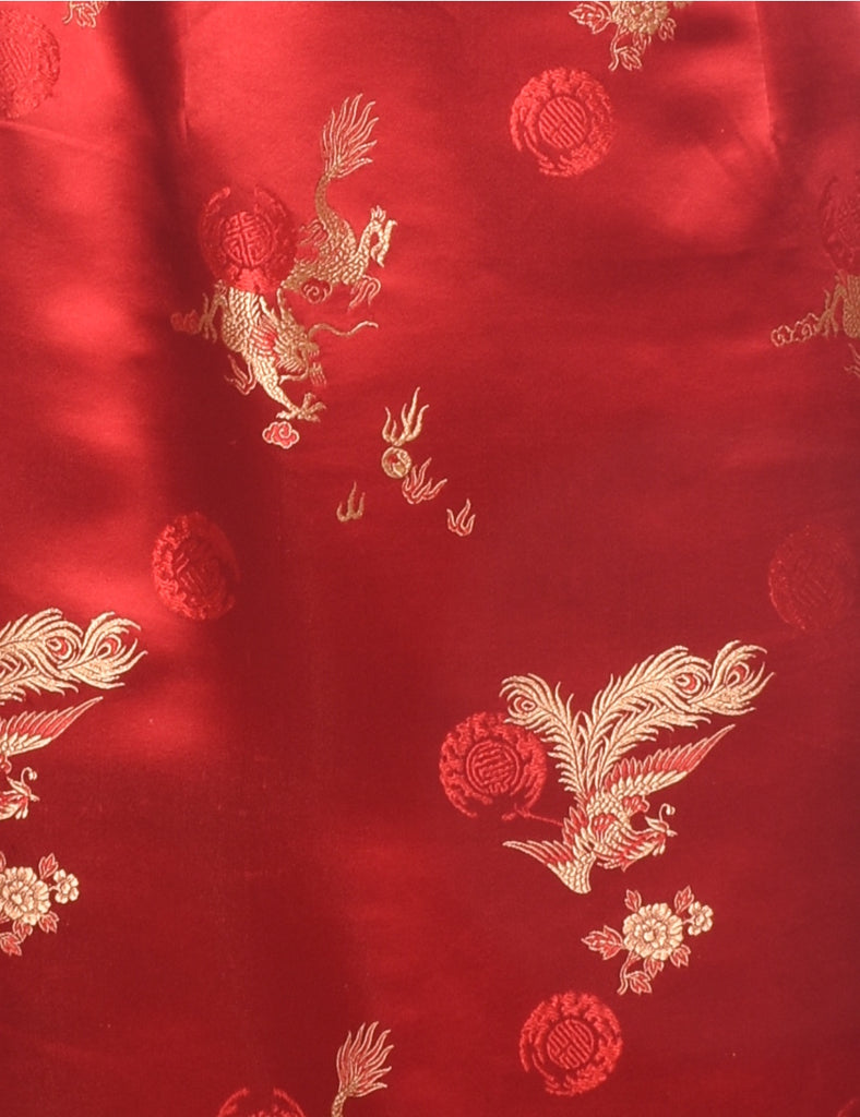 Jacquard Evening Dress - XS