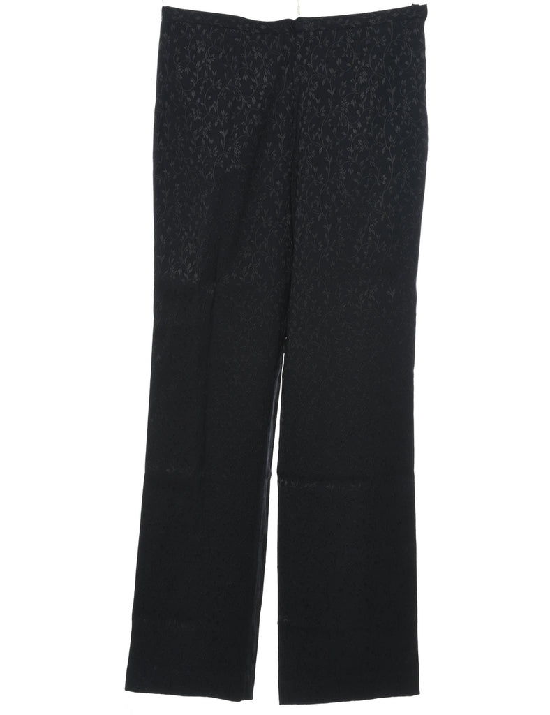 Jacquard Pattern Trousers - W30 L31