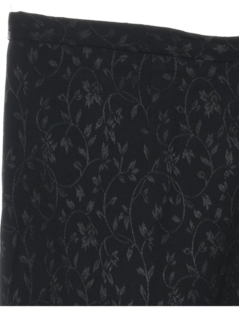 Jacquard Pattern Trousers - W30 L31