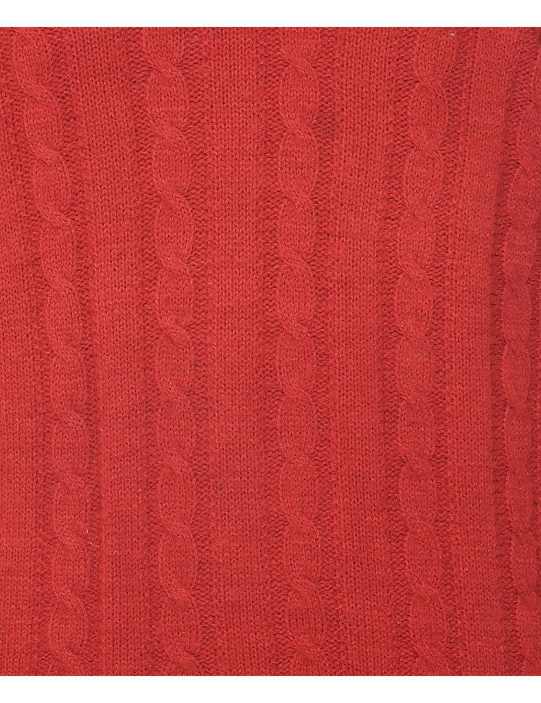 Jantzen Cable Knit Jumper - L