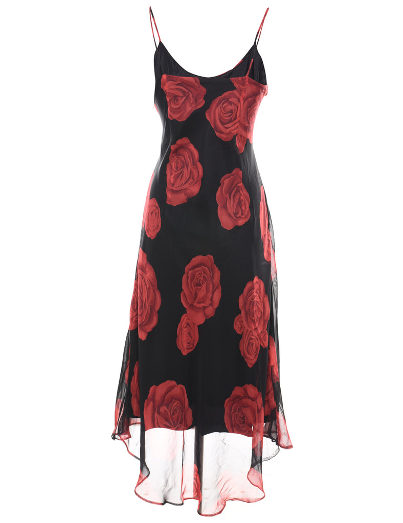 Jessica Floral Print Strappy Dress - M