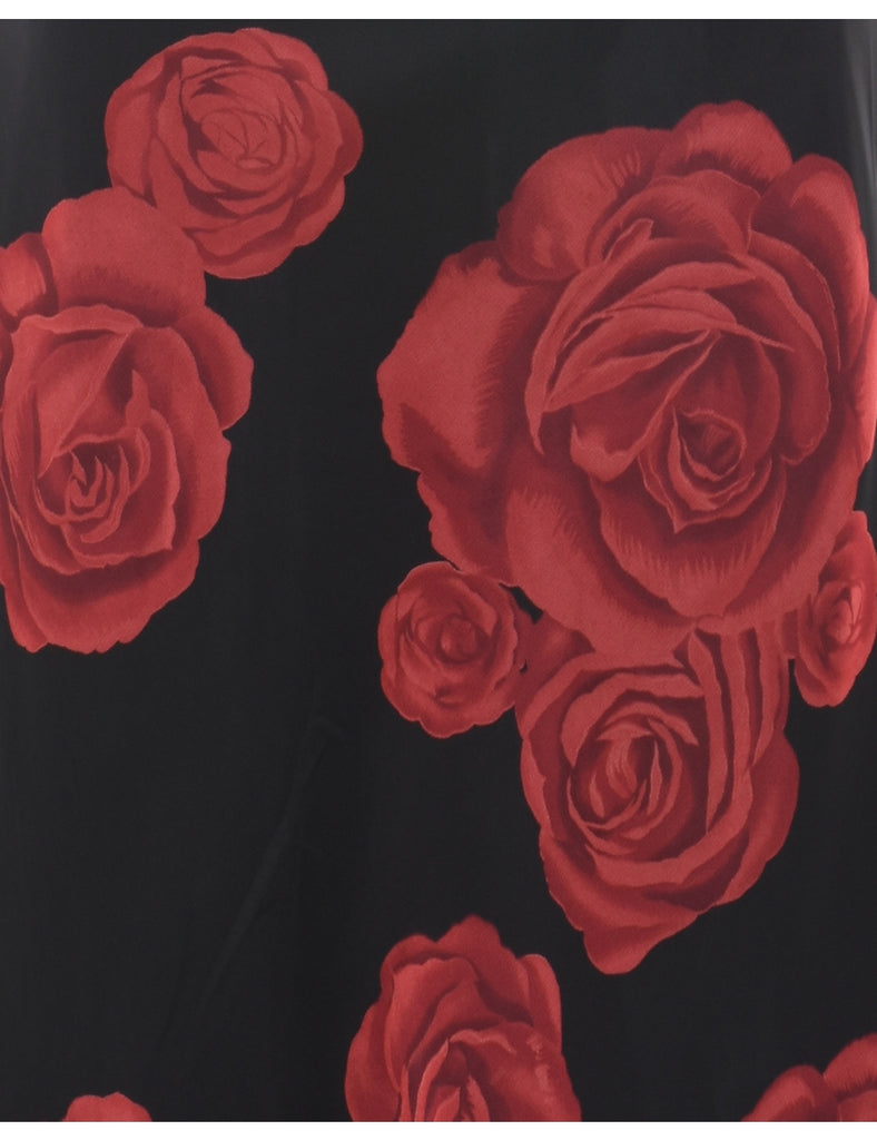 Jessica Floral Print Strappy Dress - M