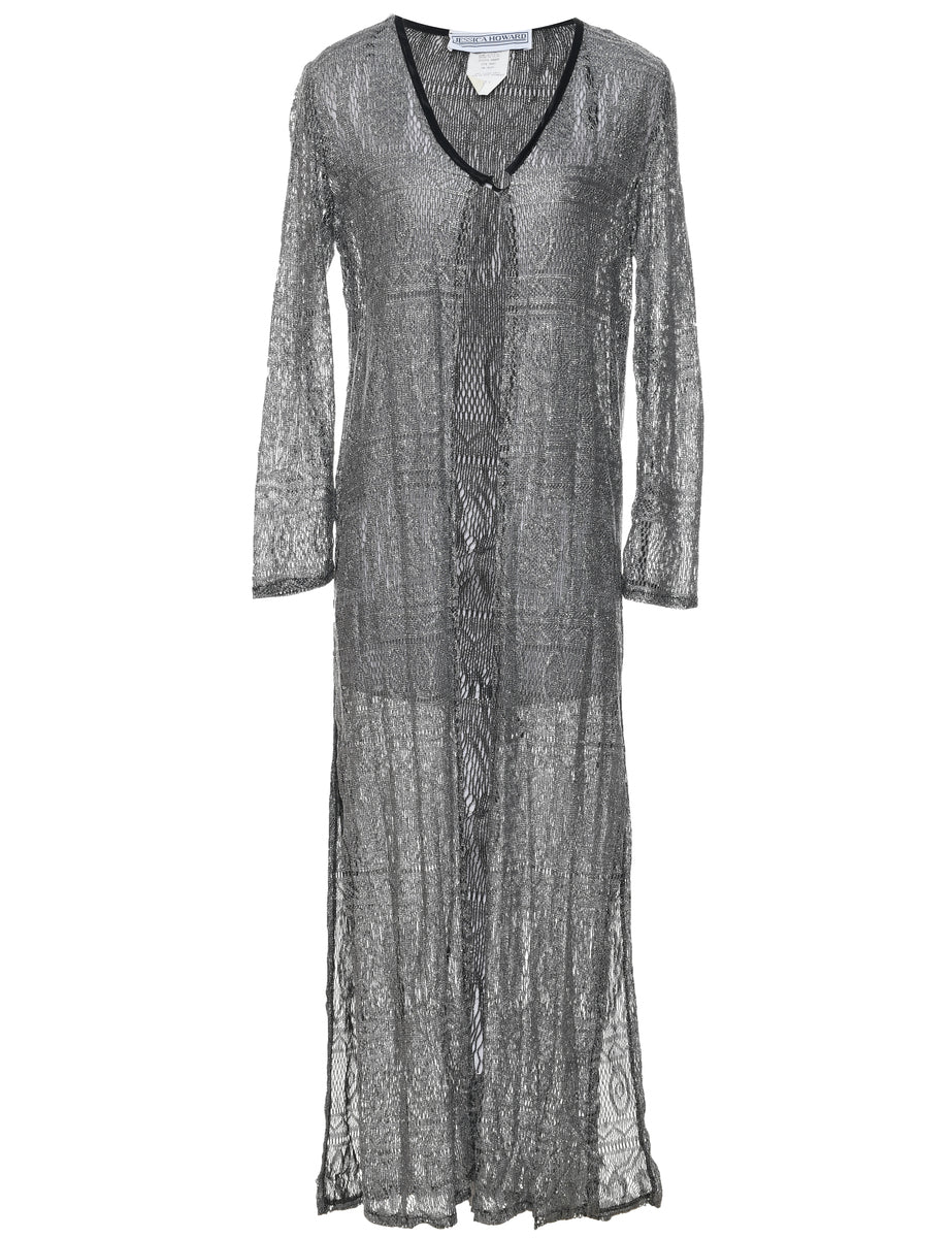 fit flare dress Women's Jessica Howard Jessica Howard Evening Dress Grey, M