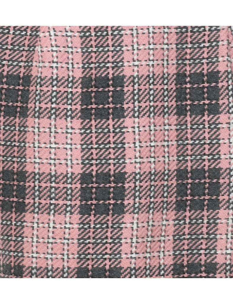 Jessica Scott Plaid Pencil Skirt - S