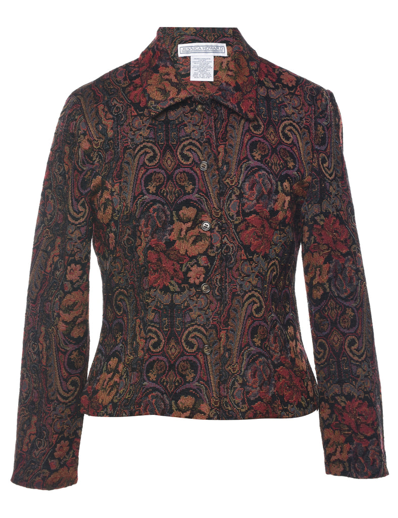 Jessica Scott Tapestry Jacket - M