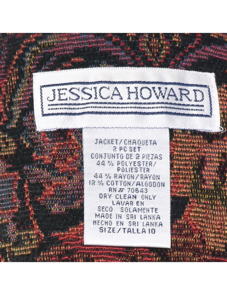 Jessica Scott Tapestry Jacket - M