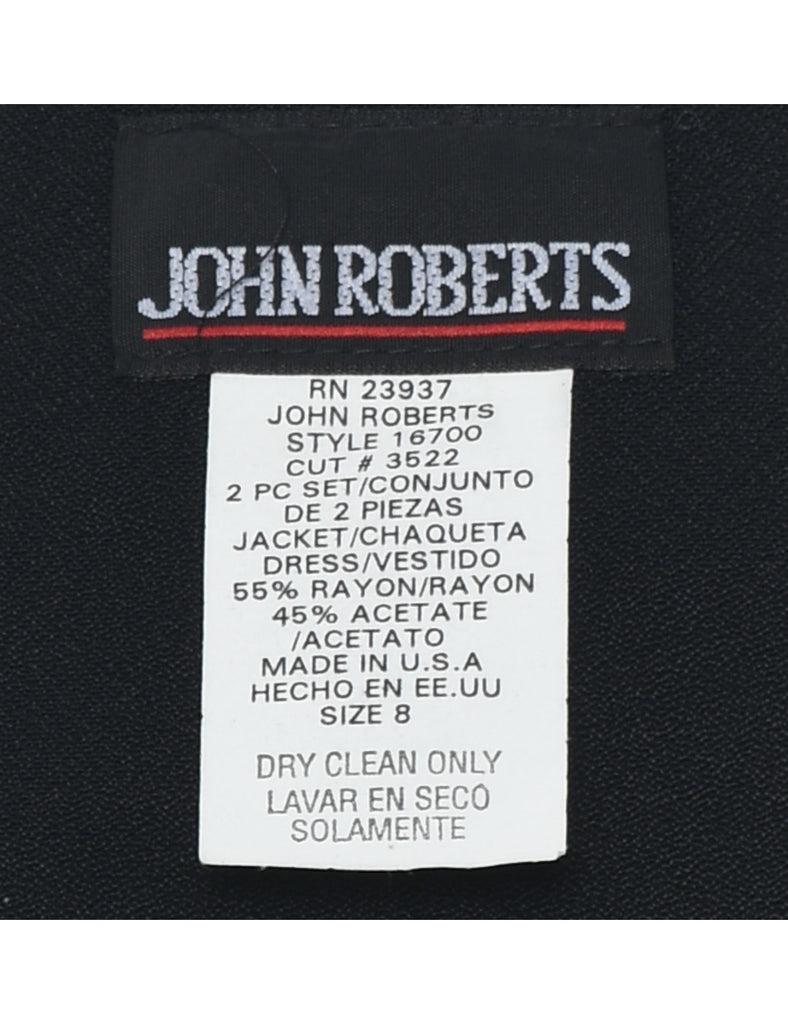 John Roberts Embroidered Jacket - M