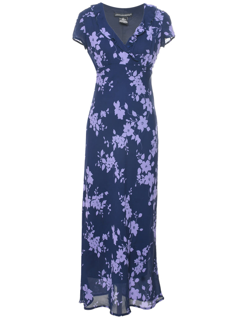 Jonathan Martin Floral Print Dress - S