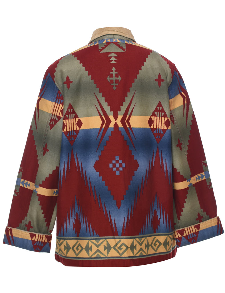 Jones New York  Aztec Print Jacket - M
