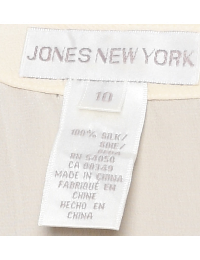 Jones New York Silk Top - M