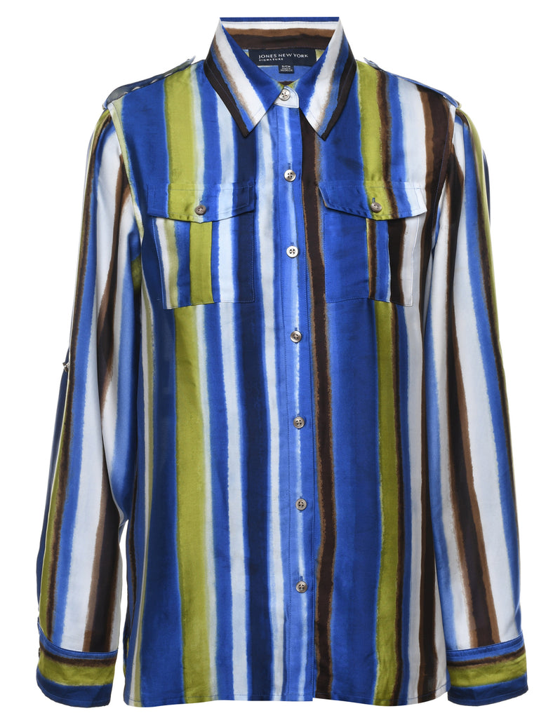 Jones New York Striped Shirt - S