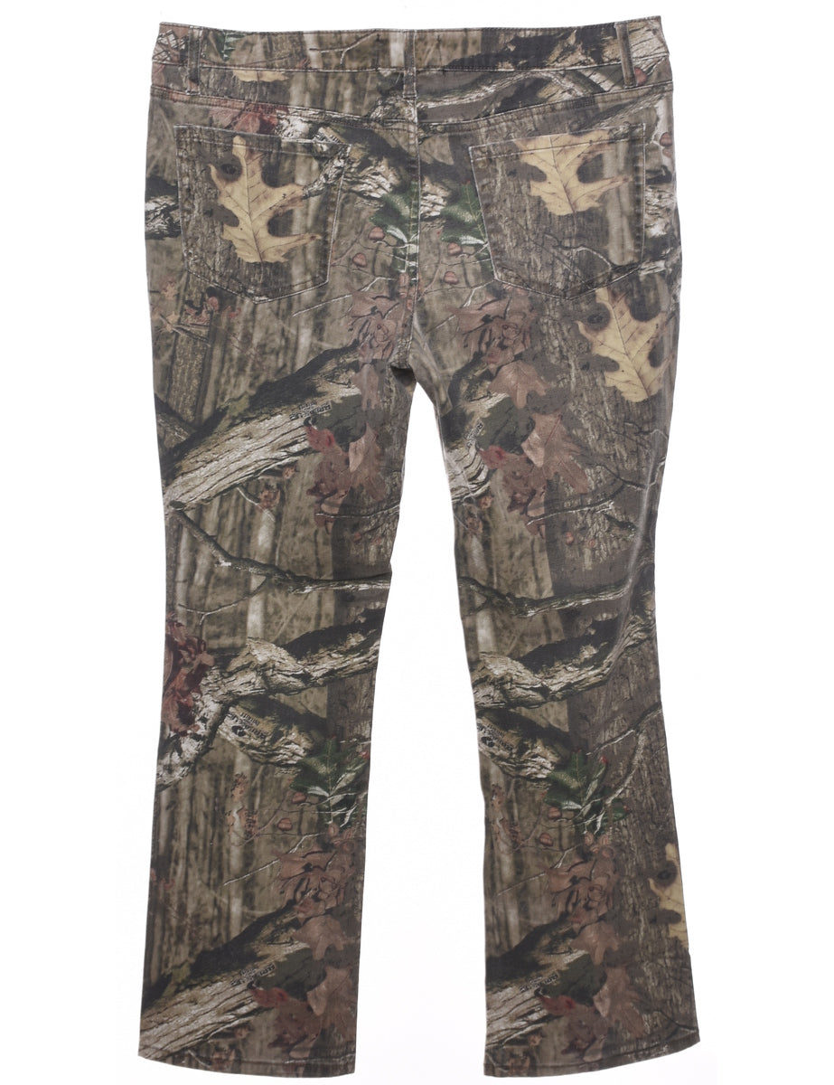 Jungle Print Trousers - W38 L30