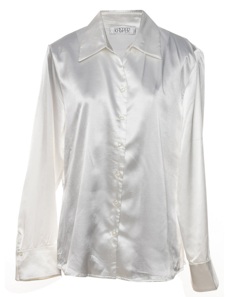 Kasper Pearl White Shirt - XL