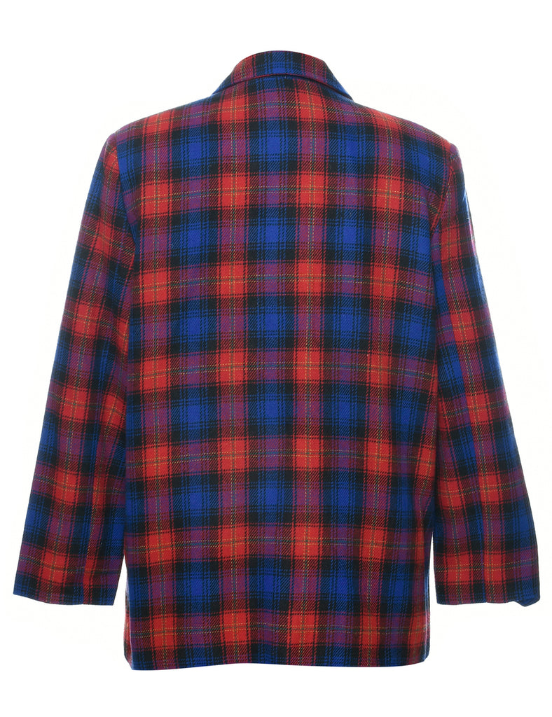 Katie Brooke Checked Blazer - L