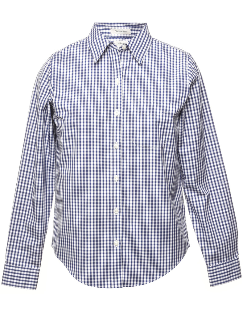L.L. Bean Checked Shirt - XS