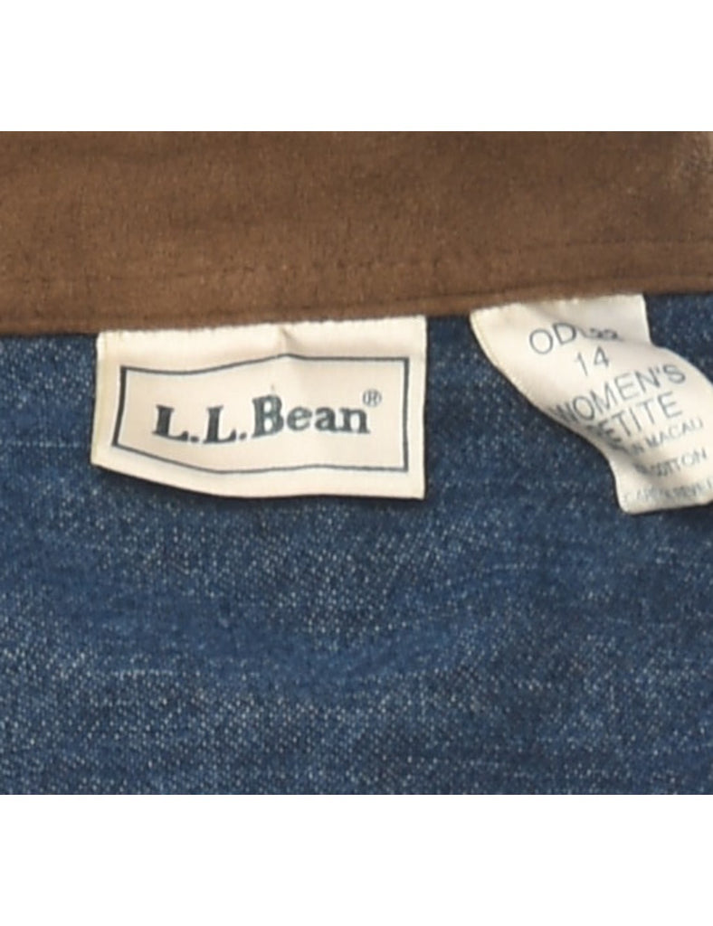 L.L. Bean Denim Dress - L