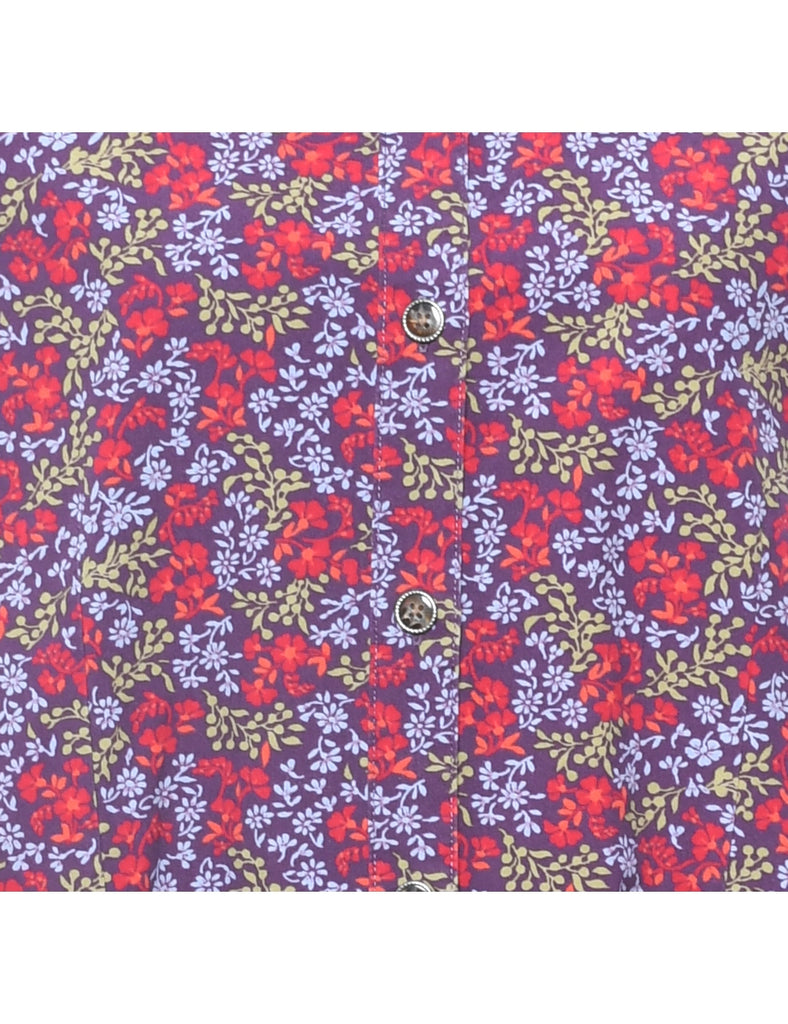 L.L. Bean Floral Shirt - M