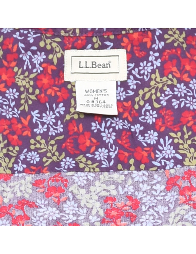 L.L. Bean Floral Shirt - M