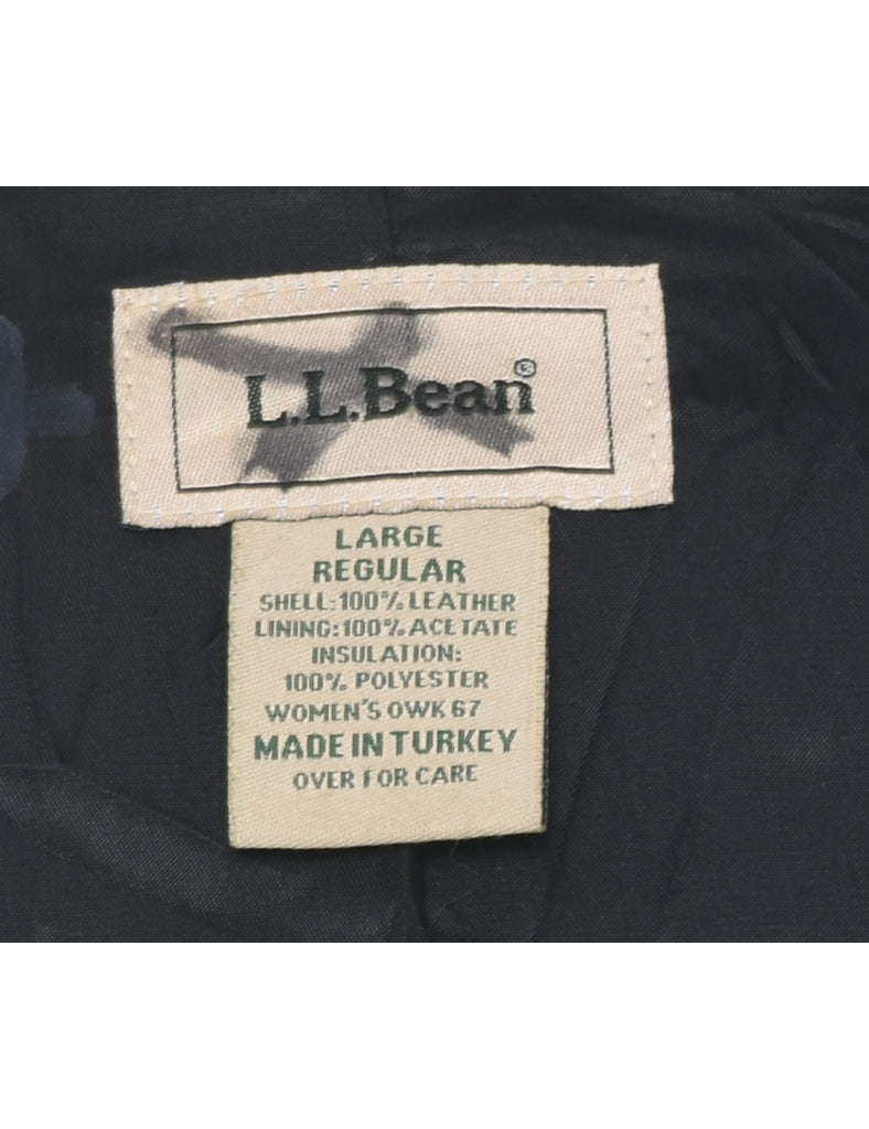 L.L. Bean Leather Jacket - L