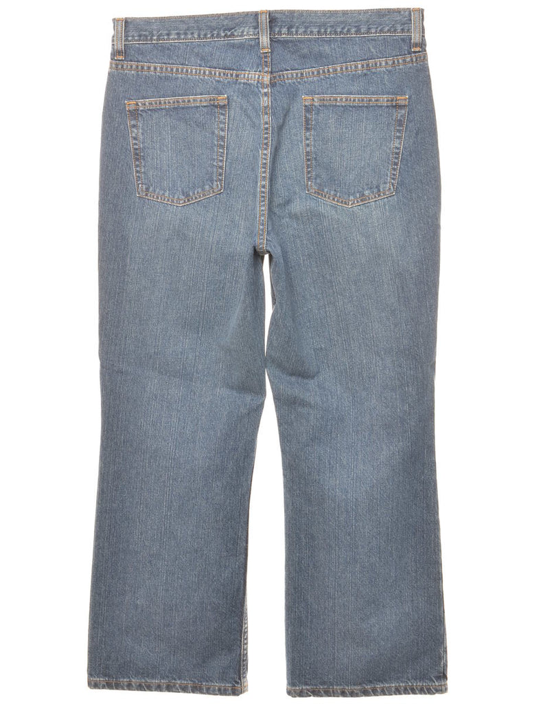 L.L. Bean Medium Wash Cropped Jeans - W34 L28