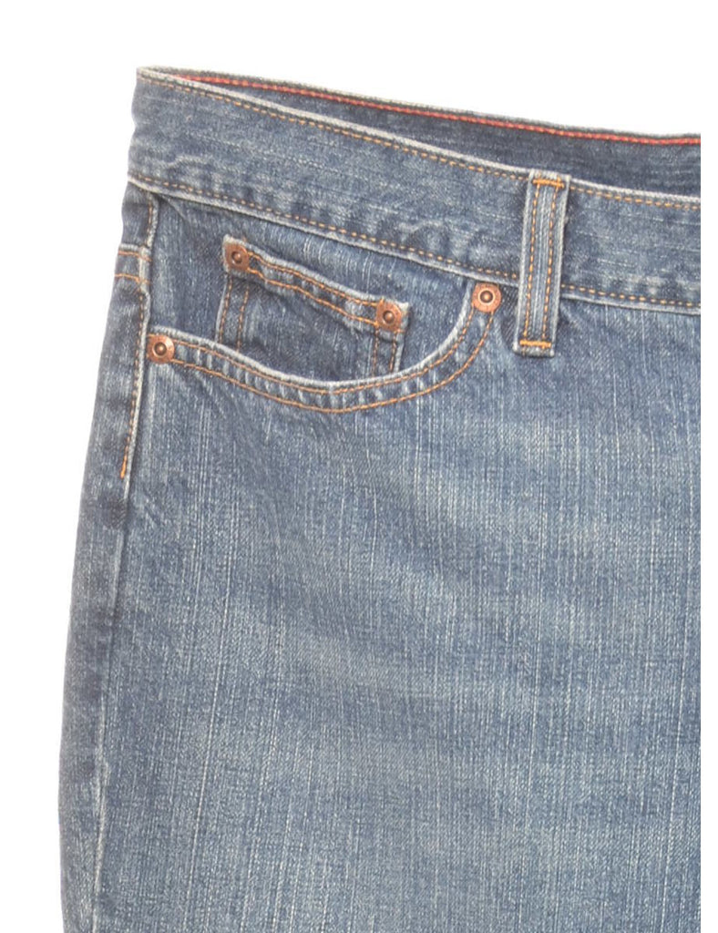 L.L. Bean Medium Wash Cropped Jeans - W34 L28
