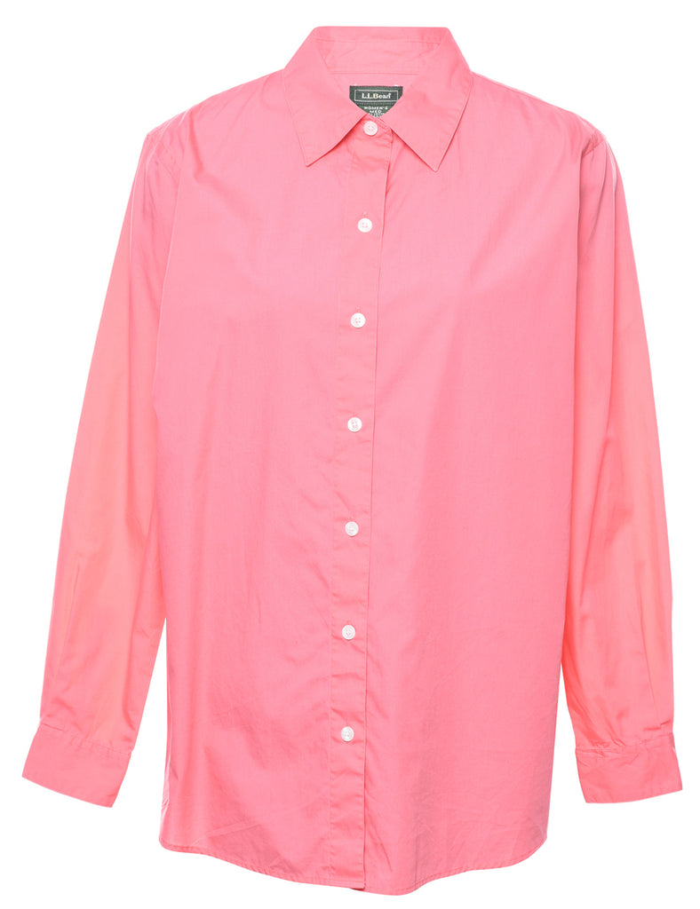 L.L. Bean Pink Shirt - L