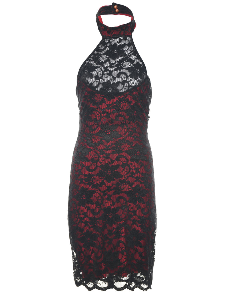 Lace Evening Dress - XS