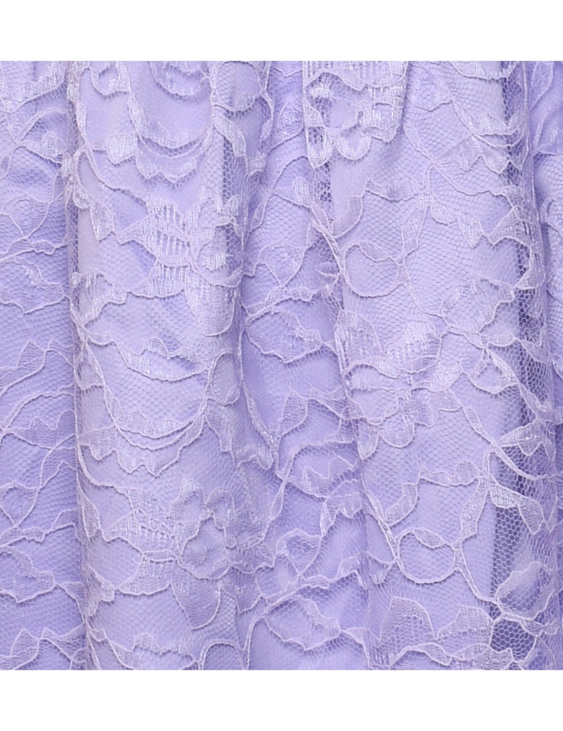 Lace Evening Dress - S