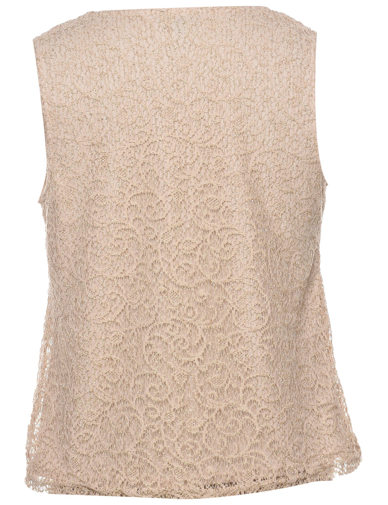 Lace Evening Top - L