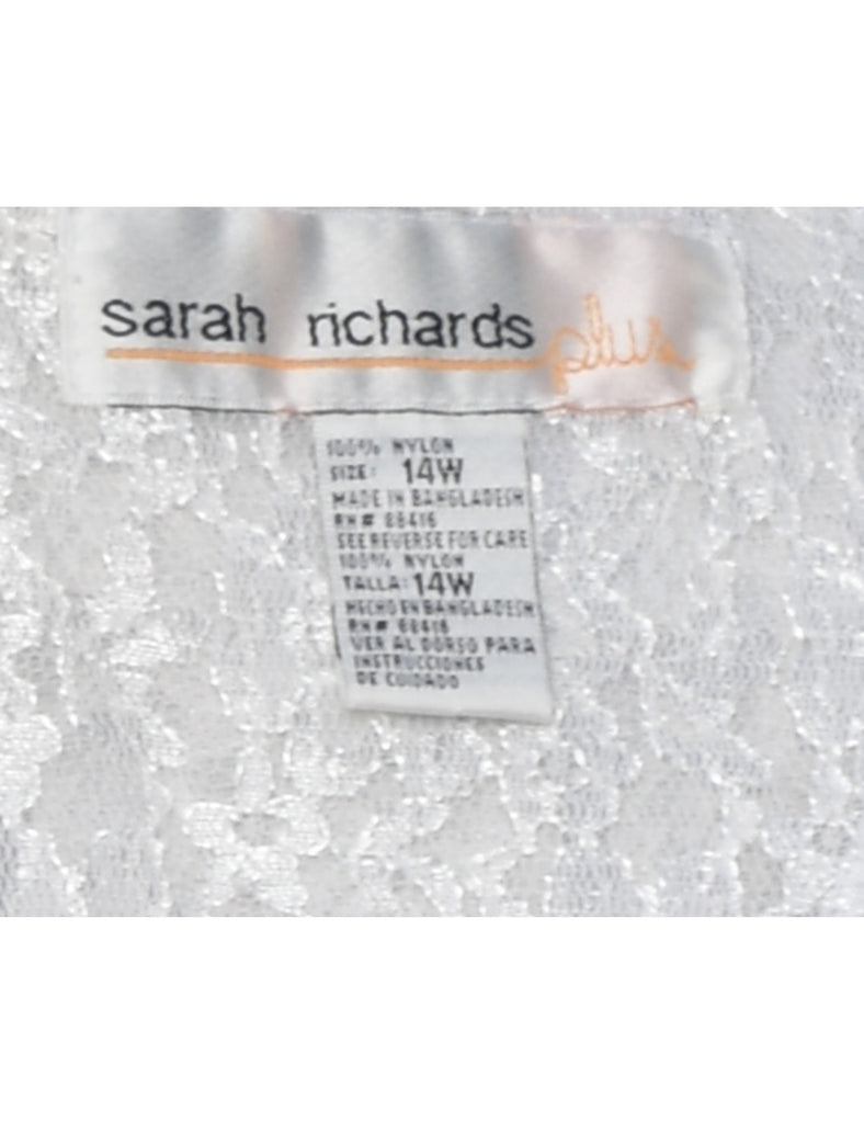 Lace Off White Dress - XL