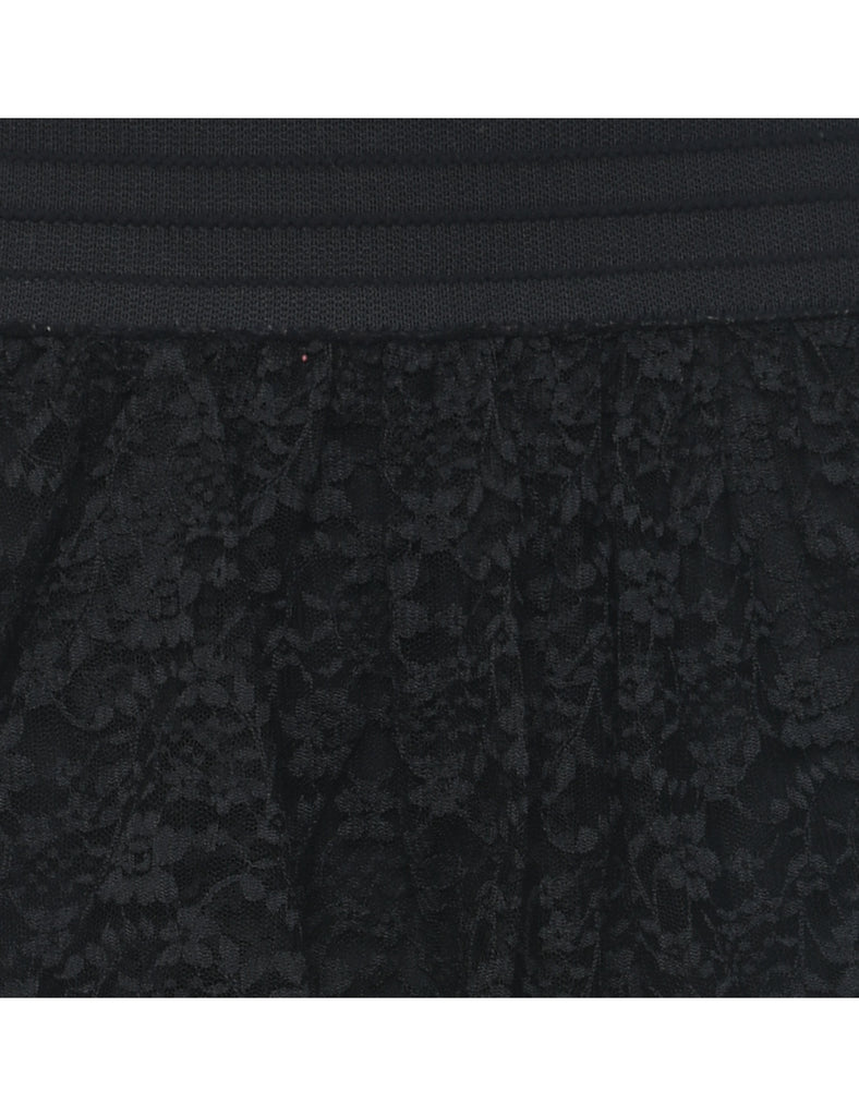 Lace Peplum Skirt - S