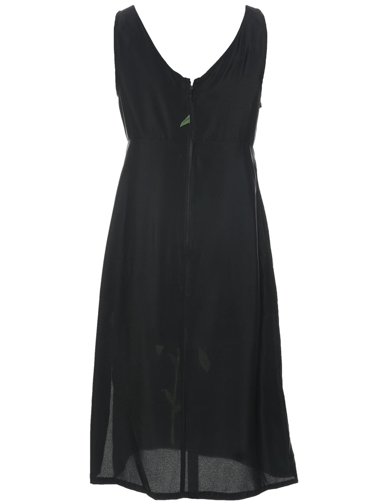 Leafy Print Dress - M