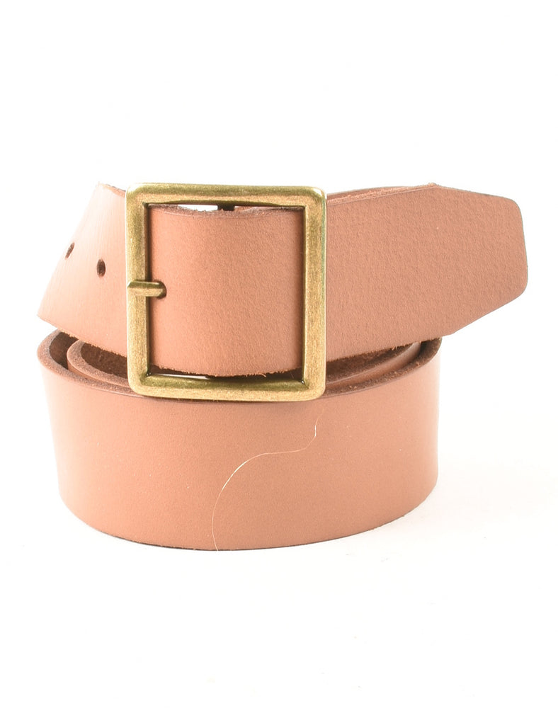 Leather Brown Belt - M