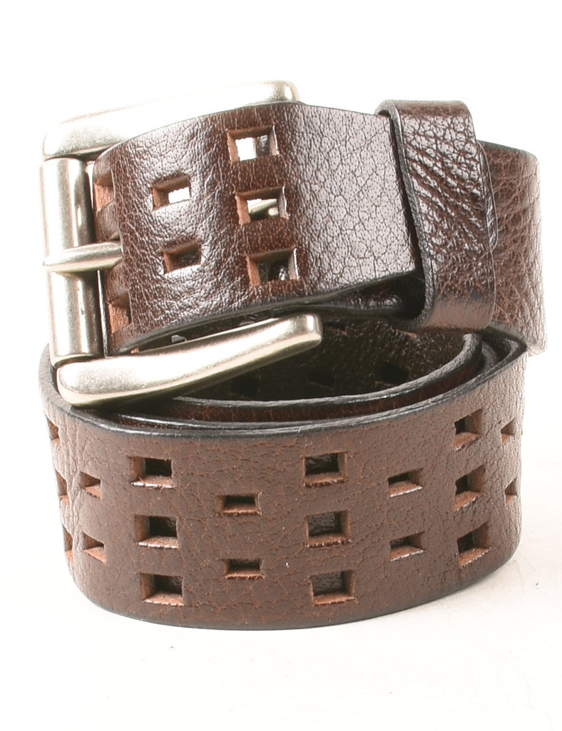 Leather Brown Belt - M