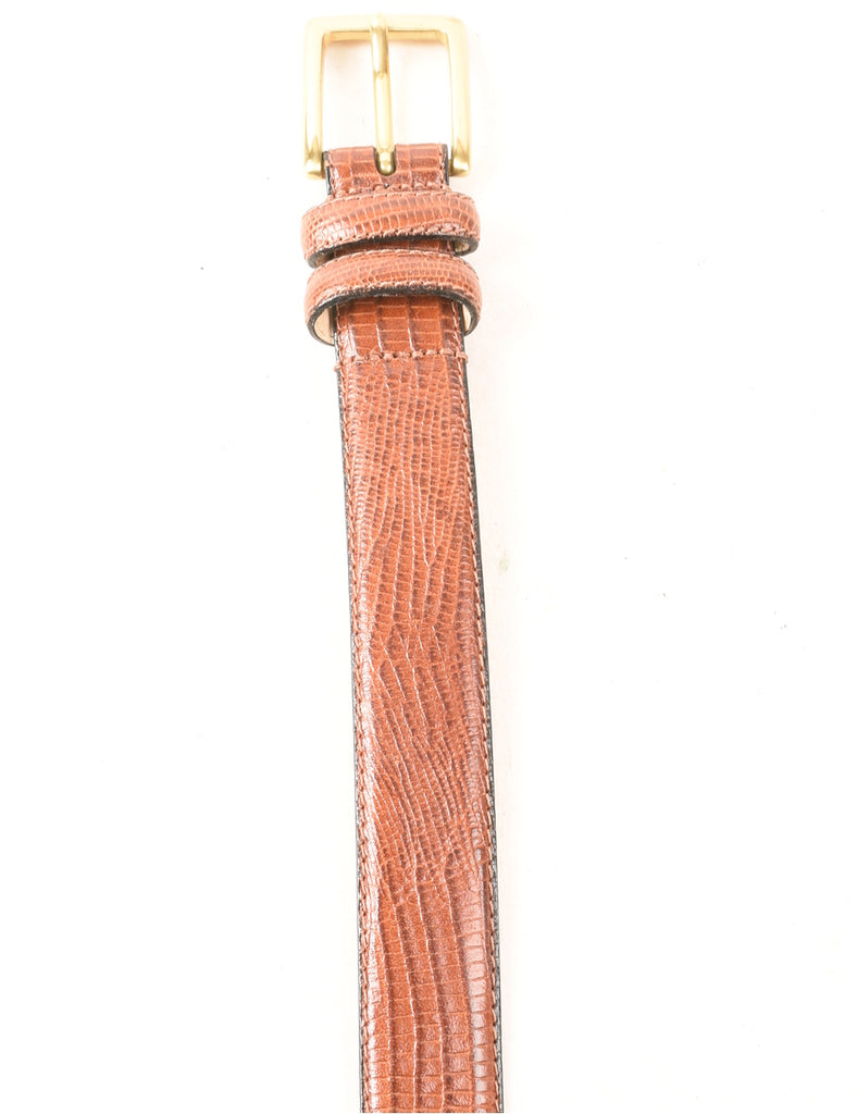 Leather Brown Belt - M