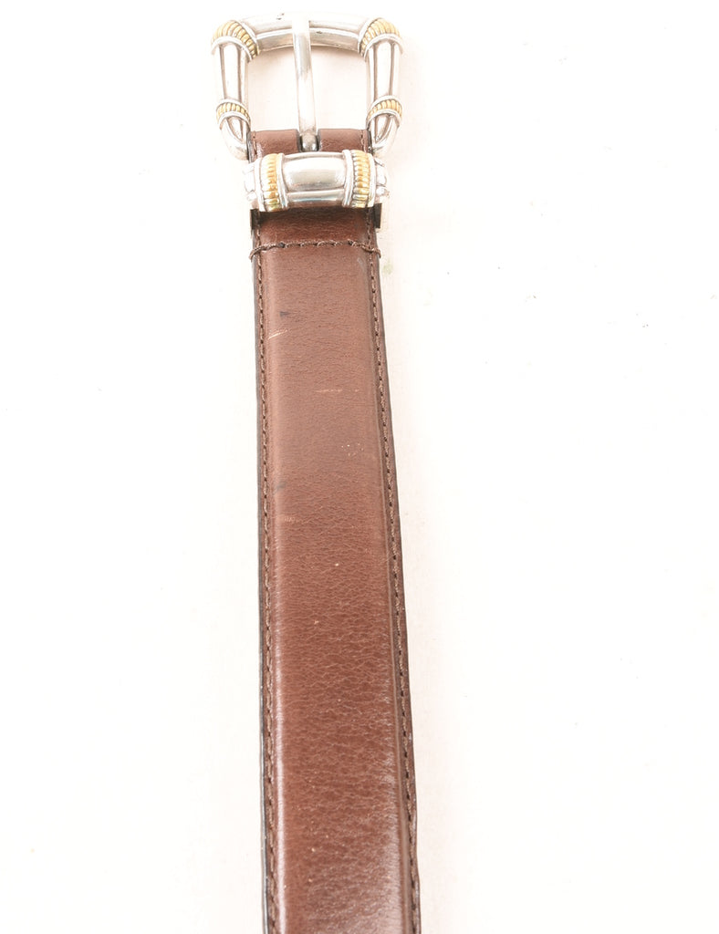 Leather Brown Belt - M