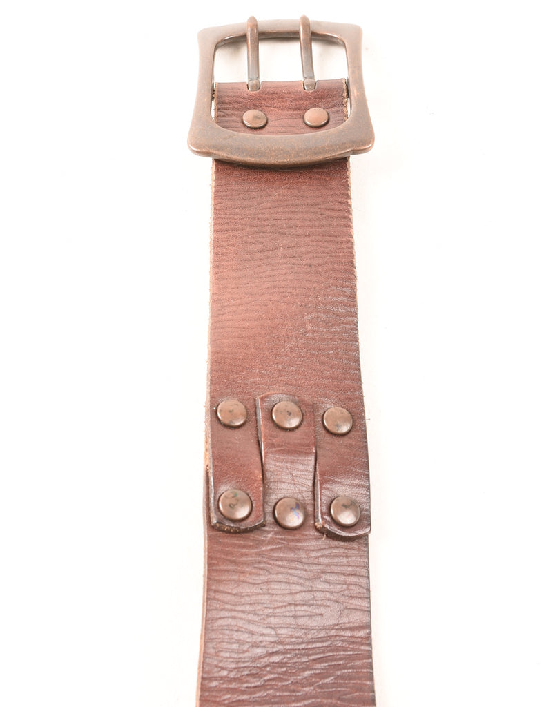 Leather Brown Belt - M