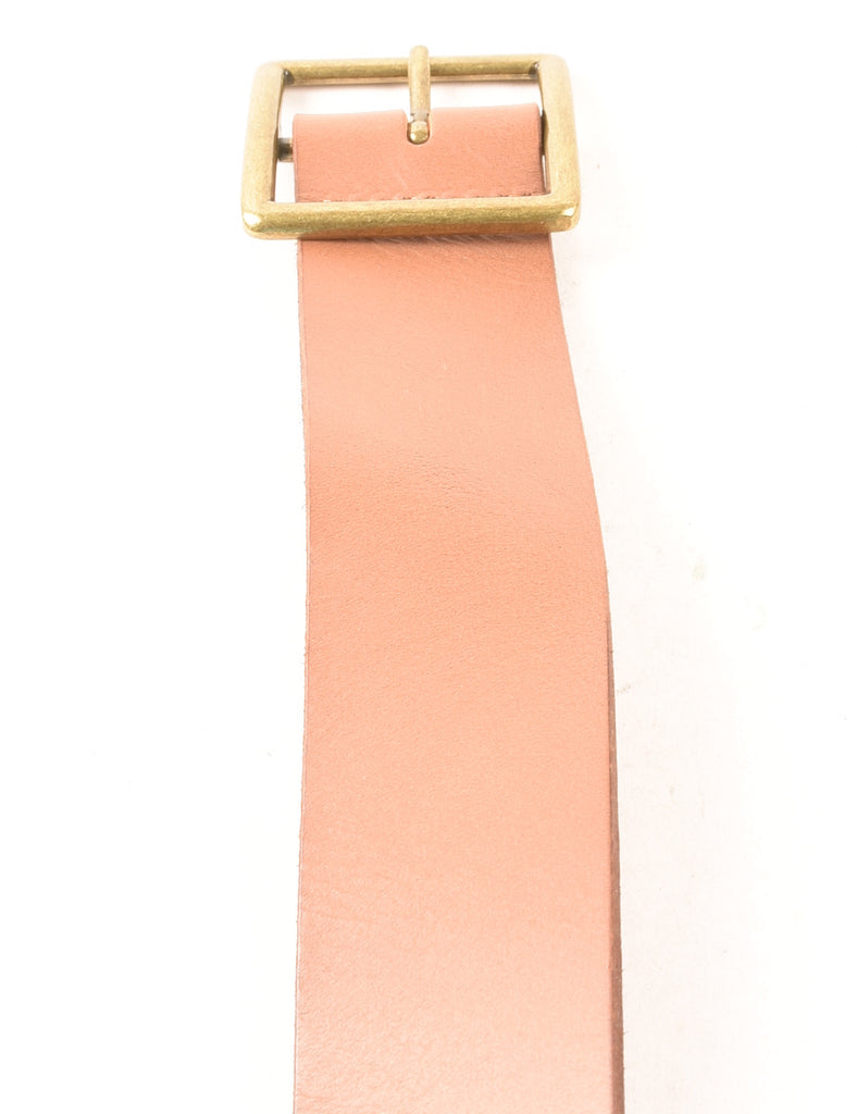 Leather Brown Belt - M