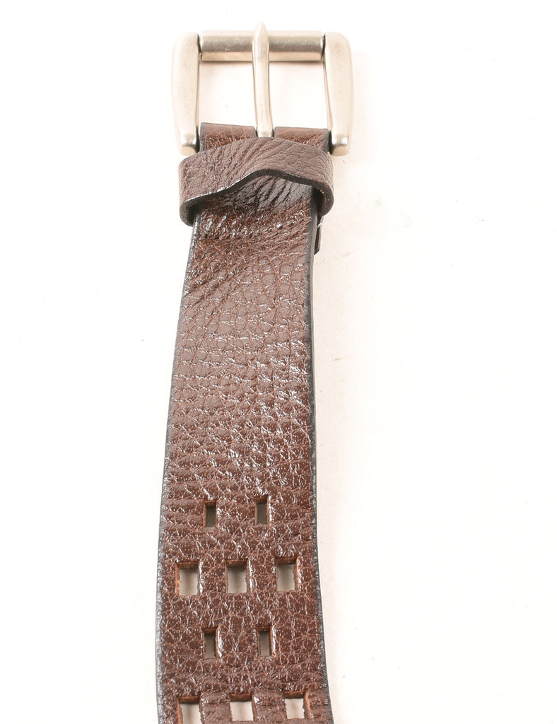 Leather Brown Belt - M