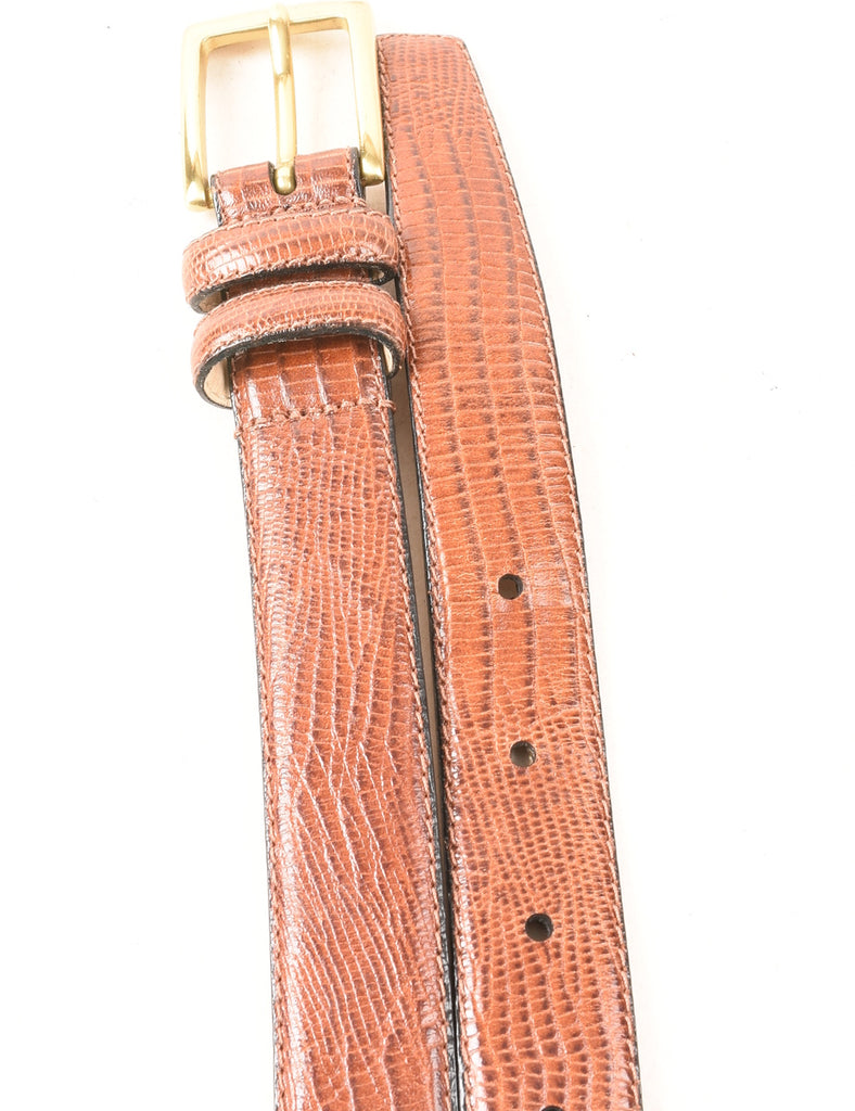 Leather Brown Belt - M