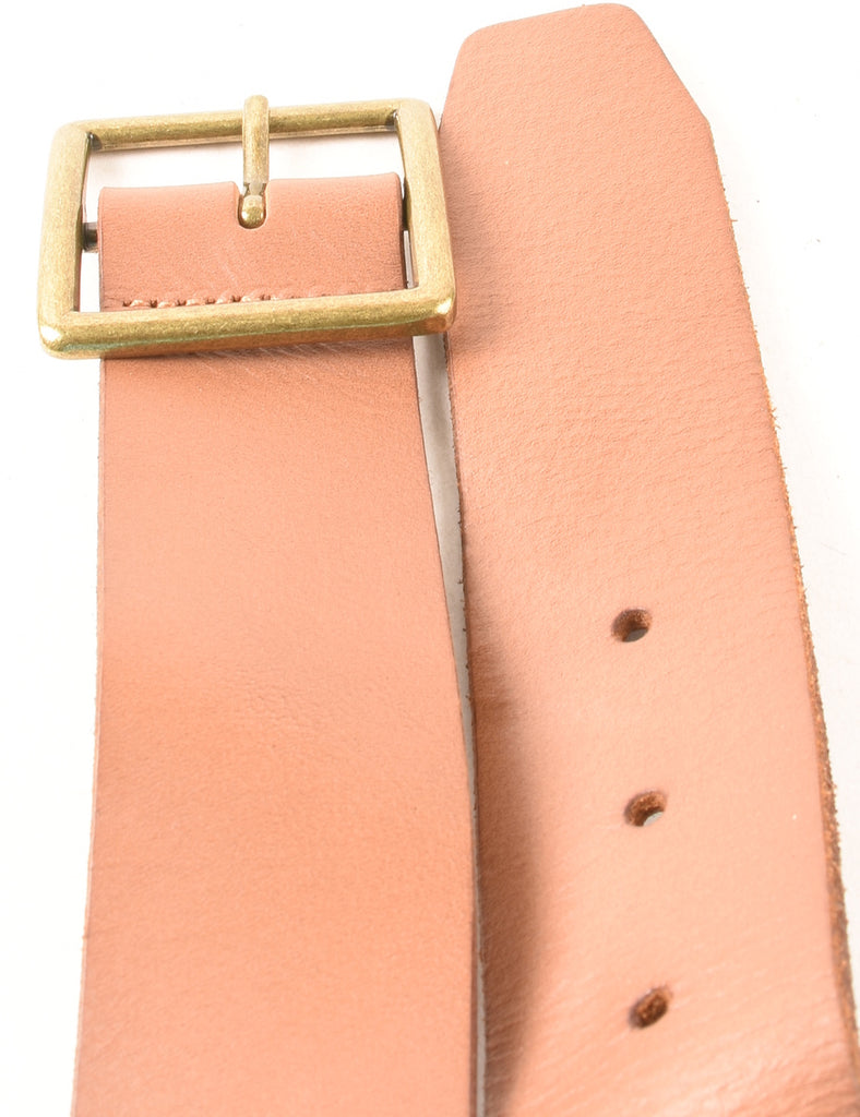 Leather Brown Belt - M