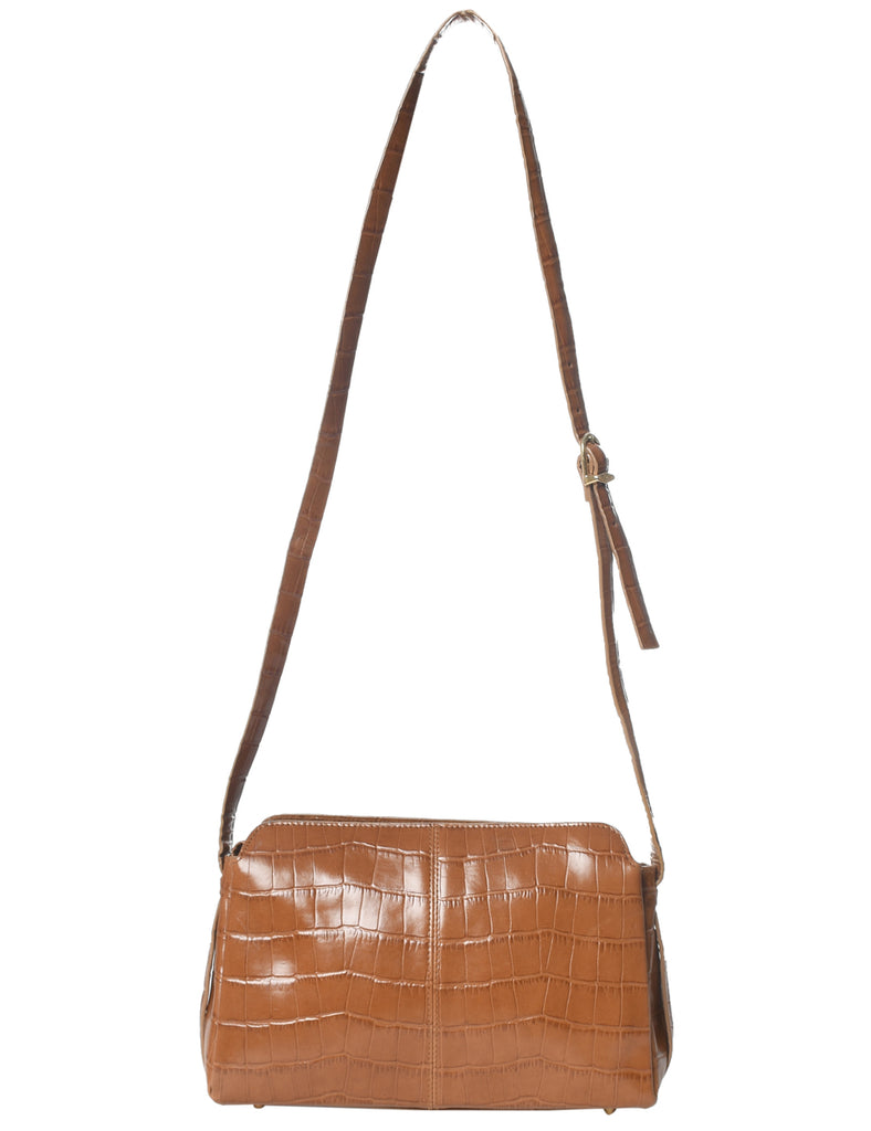 Leather Cross Body Frame Bag - S