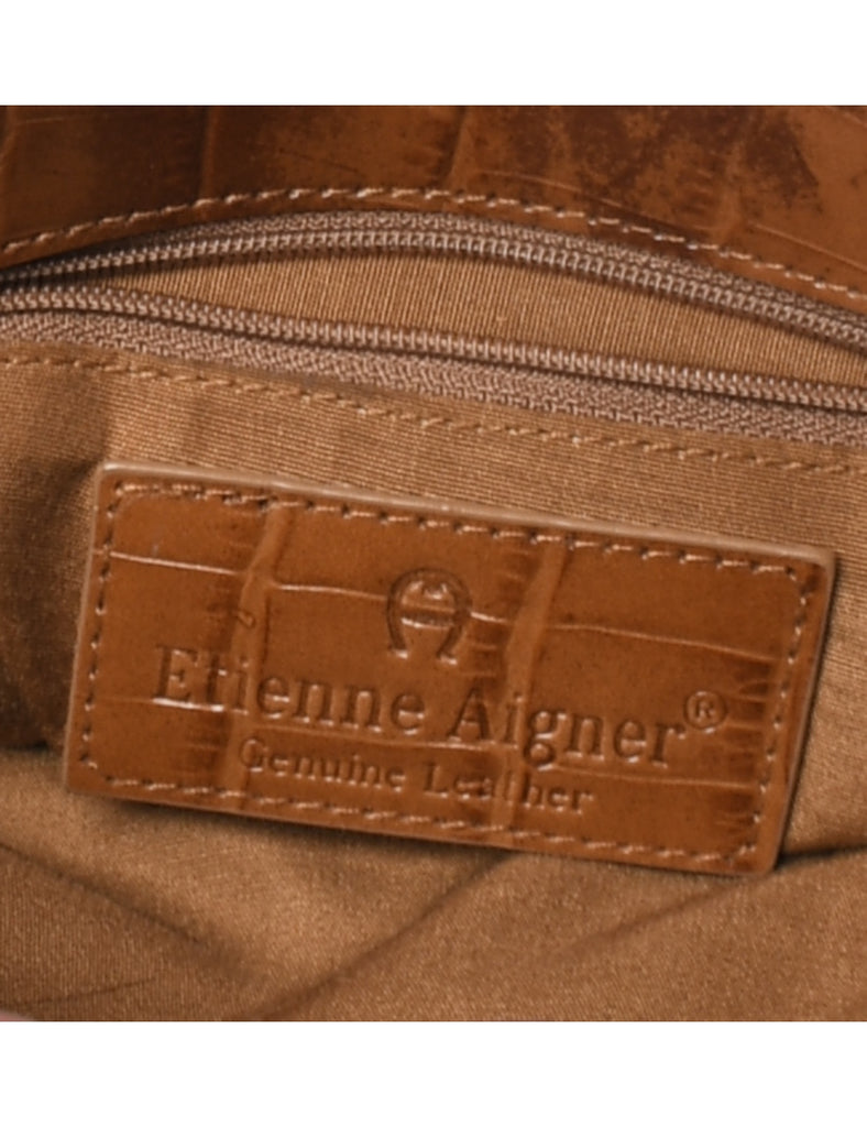 Leather Cross Body Frame Bag - S