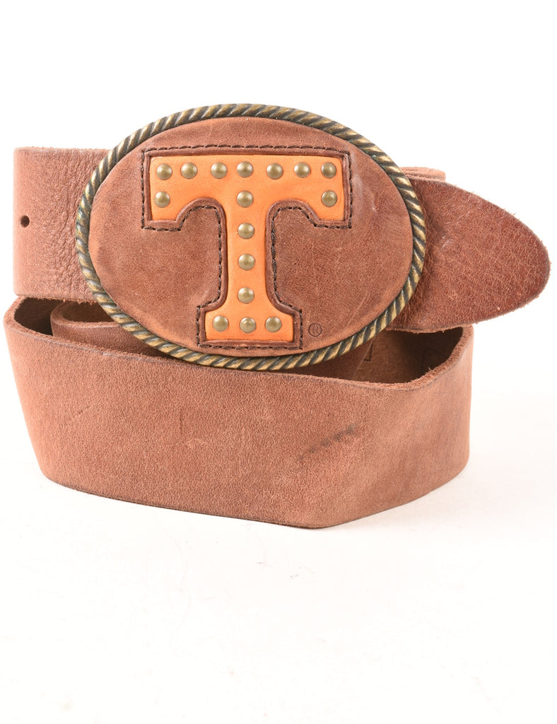Leather Fashion Belt - S